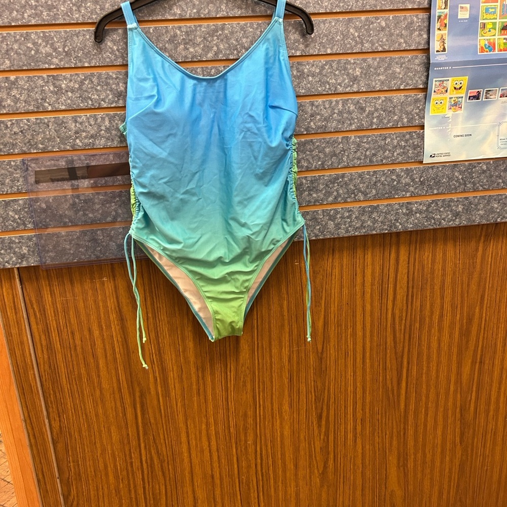 Kids Swimwear in Blue and Green